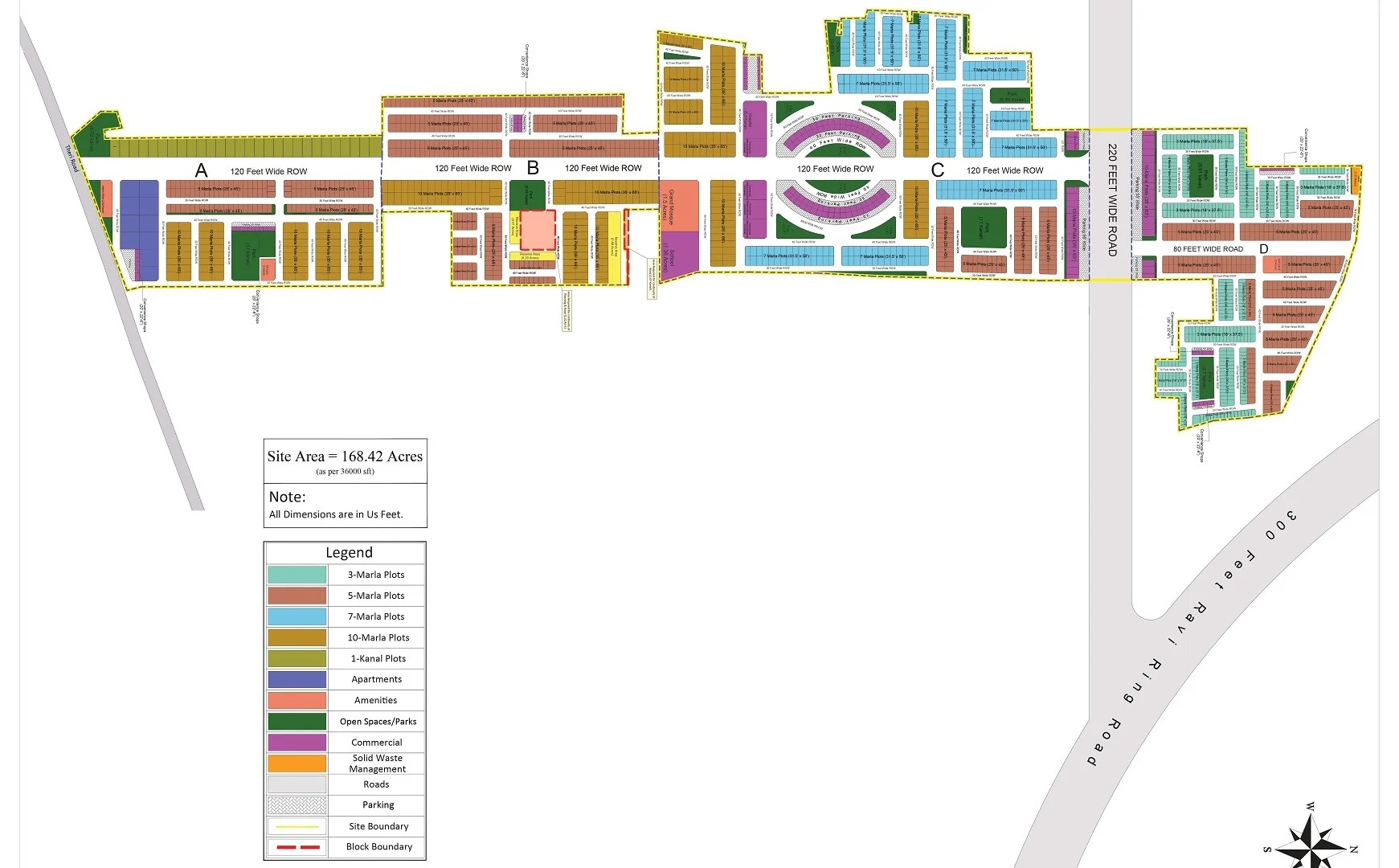Chahar Bagh Enclave — Official Master Plan
