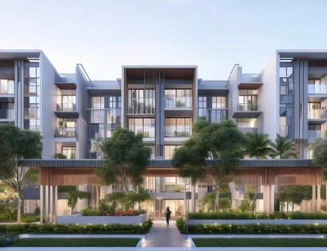 Chahar Bagh Phase 1 — Residential Render